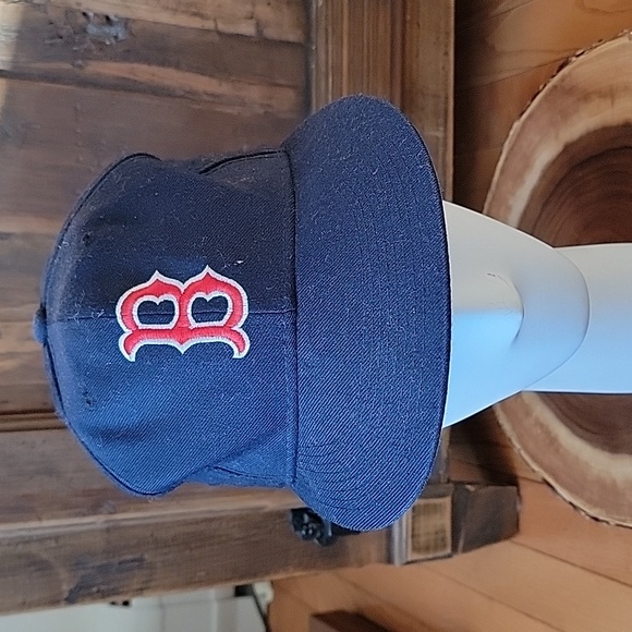 Vintage New Era 7 1/8 Fitted Boston Red Sox 100% Wool Pro Model - Picture 1 of 9